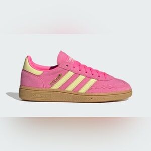 Adidas Spezial Pink and Yellow Sneakers